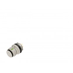 99 9216 490 05 Snap-In IP67 (subminiature) female panel mount connector